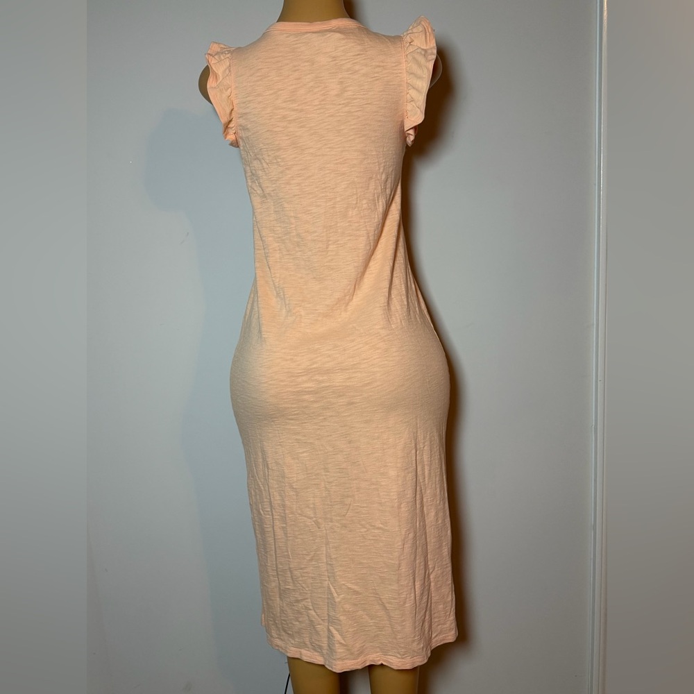Universal Thread Peach Ruffle-Sleeve Dress - Picture 3 of 3